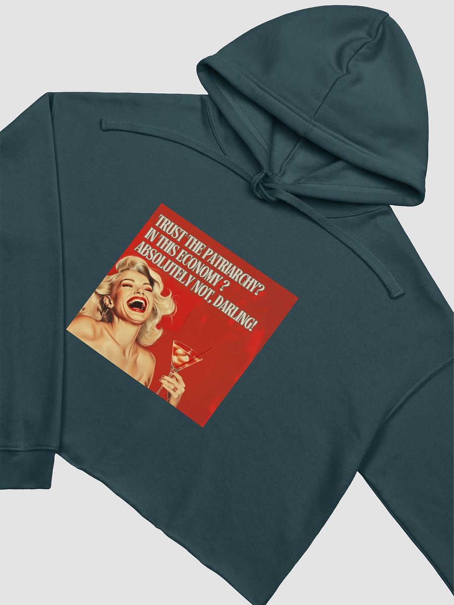 Trust The Patriarchy? Cropped Hoodie product image (9)
