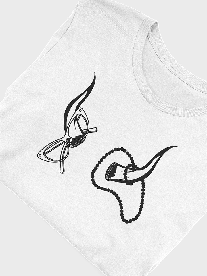 Horns, Glasses & Pearls Supersoft T-Shirt product image (1)