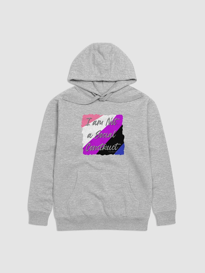 I am Not a Social Construct - Gender Fluid (2) - Hoodie product image (1)