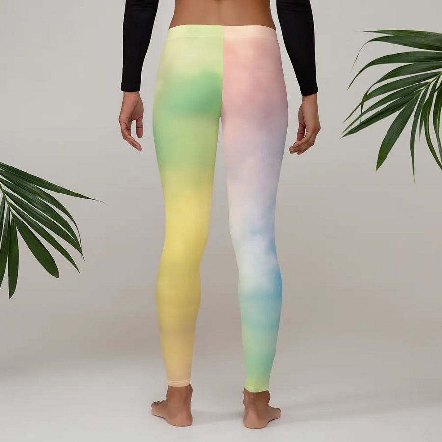 Blur cloud rainbow Design Legging - V10 product image (3)