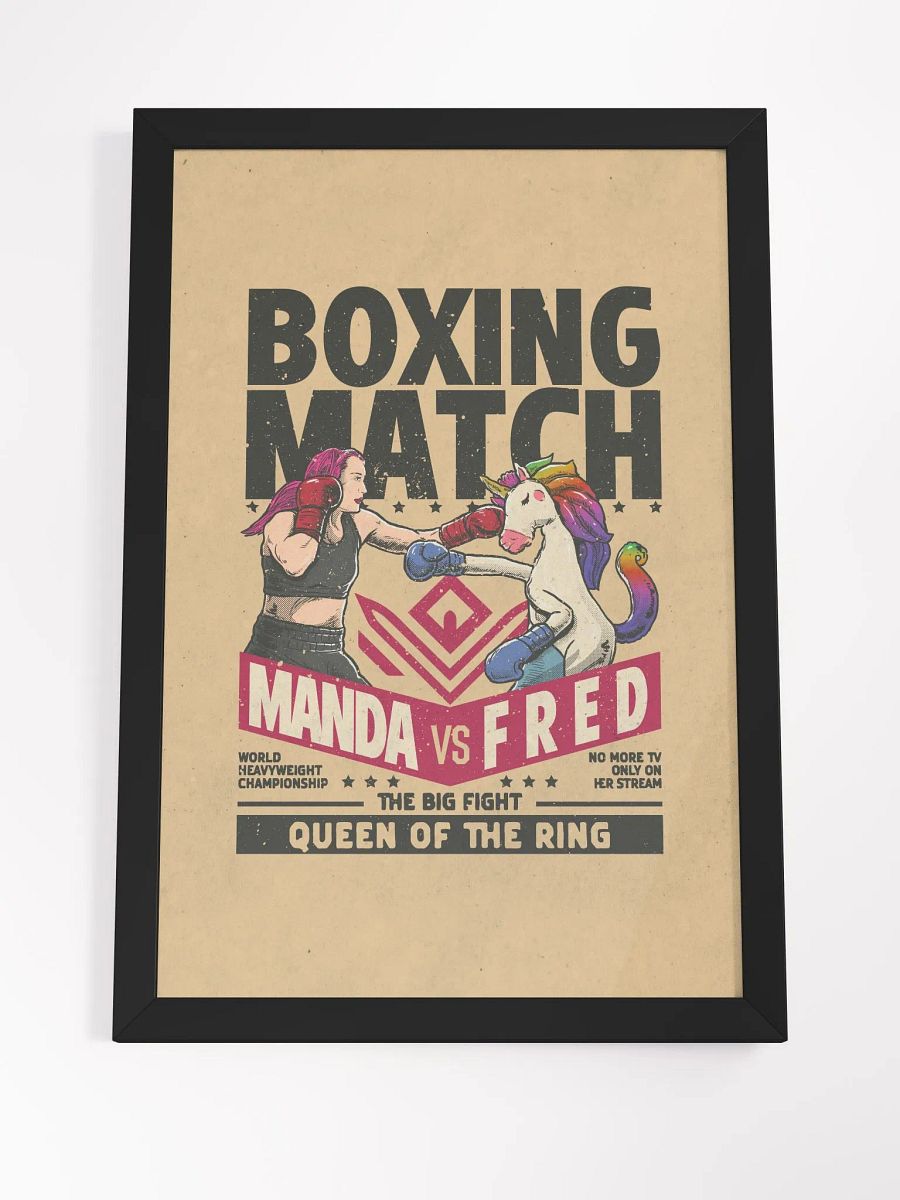 Manda vs Fred Wall Decor product image (4)