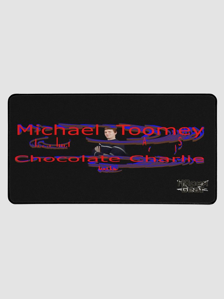 Michael Toomey As Chocolate Charlie 00 - Black - Desk Mat 15.5