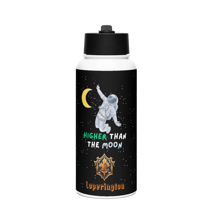 "Higher Than the Moon" Water Bottle product image (1)