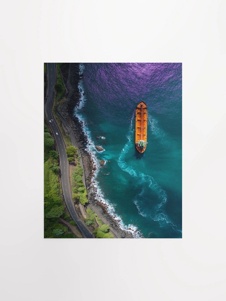 Shoreline Voyager Matte Unframed Wall Art Paper Canvas product image (1)