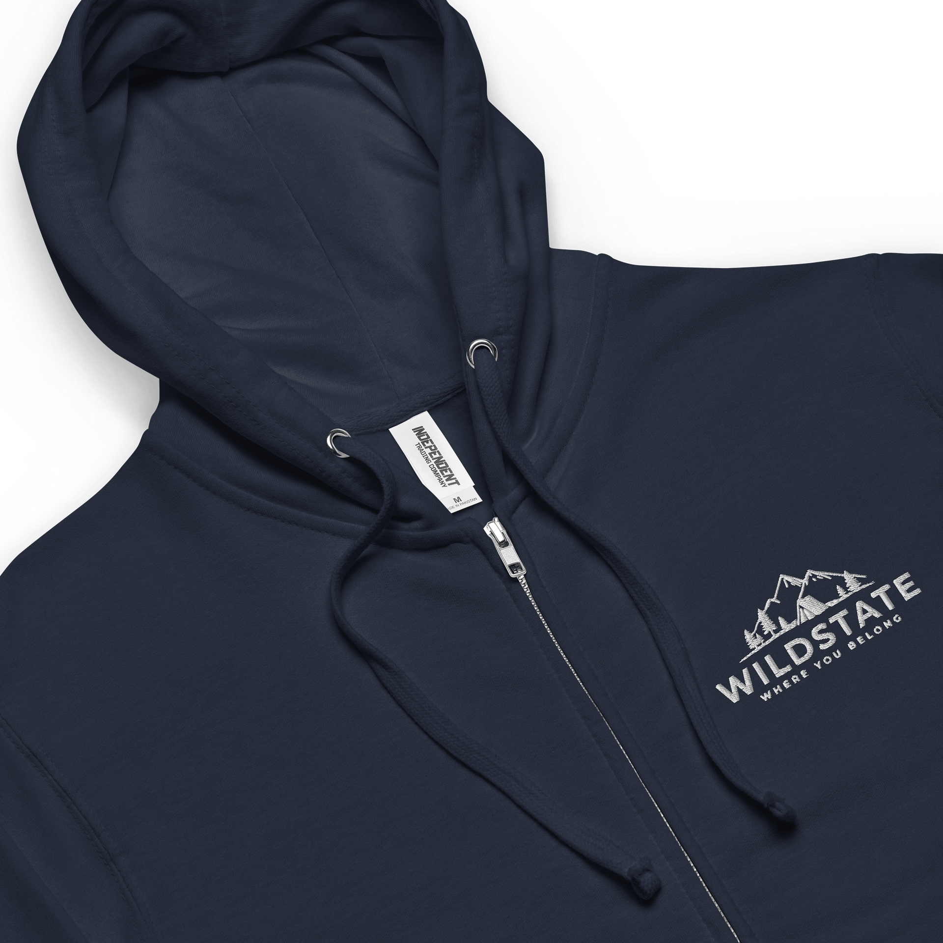 Fleece Zip Up Hoodie - Wildstate product image (1)