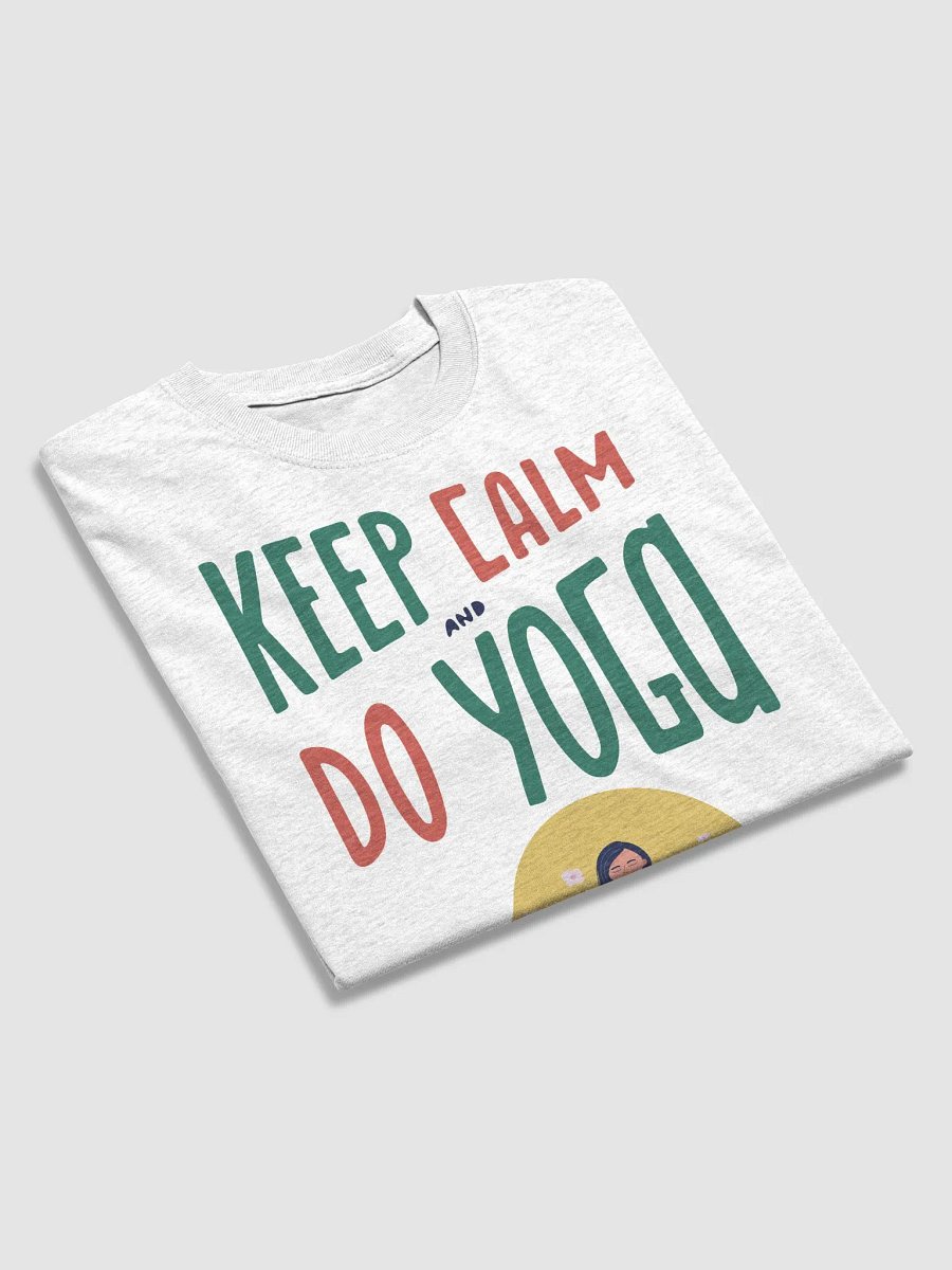 Yoga Enthusiast T-Shirt - "Keep Calm and Do Yoga" product image (27)