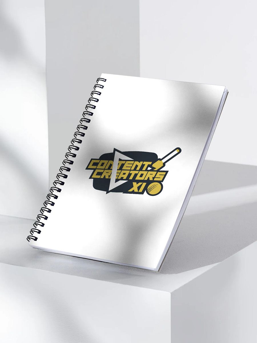 Content Creators XI Spiral Notebook - White product image (3)