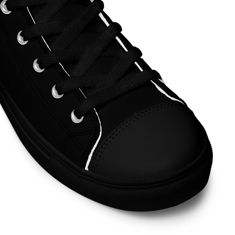 Black Flower Sneakers product image (20)