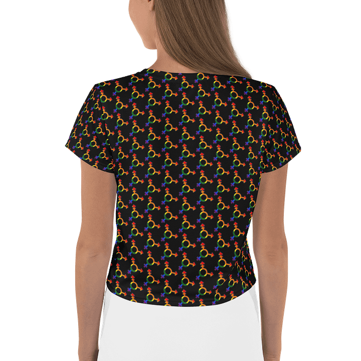 LGBTQIAP2S+ 2025, Sounds Queer I'm In, Crop Top product image (2)