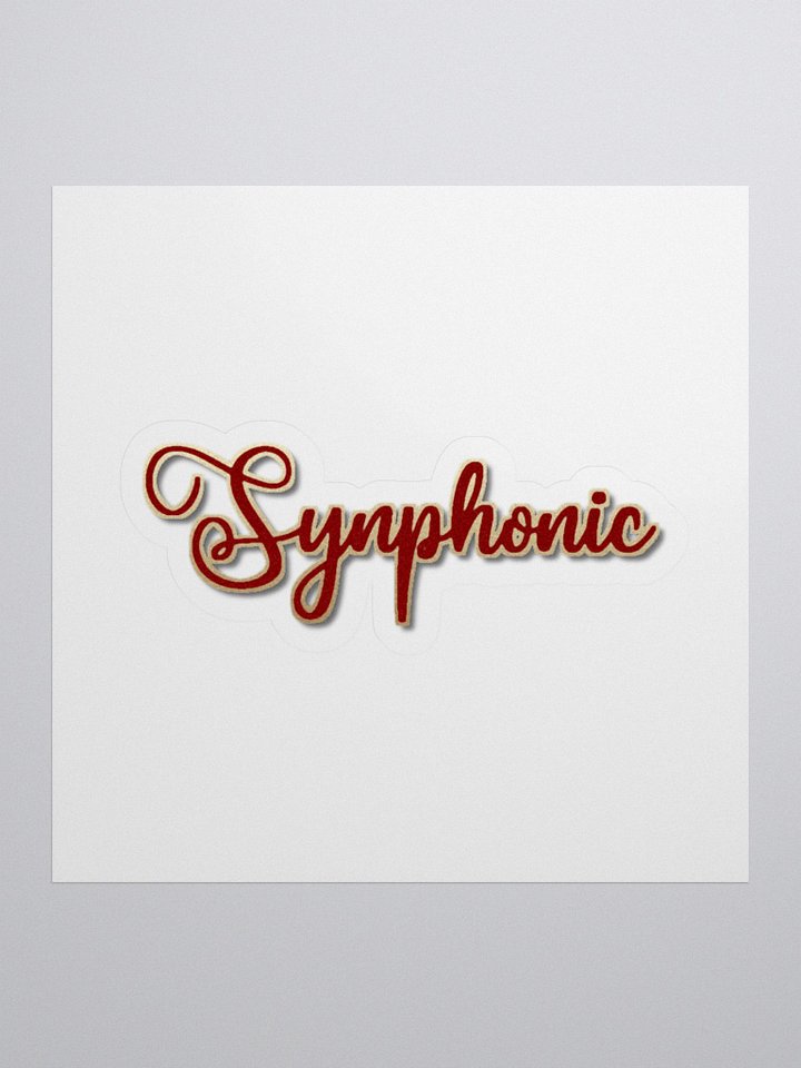 Synphonic Kiss Cut Stickers - Customizable Vinyl Decals product image (1)