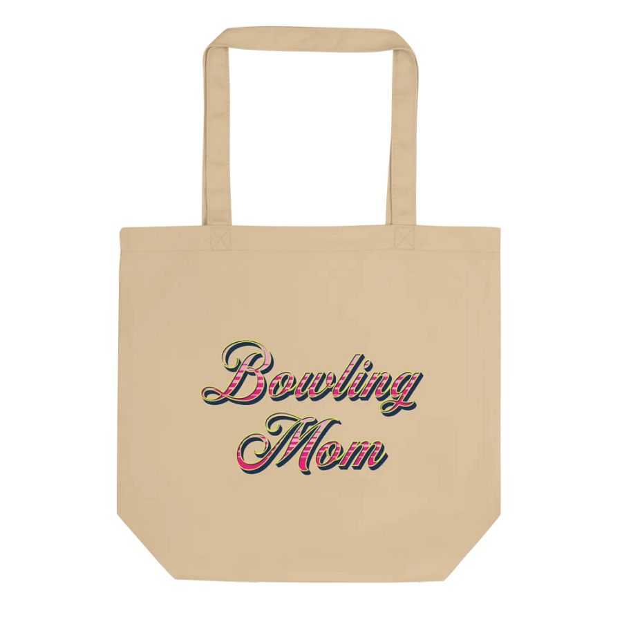 Bowling Mom Eco-Friendly Tote Bag product image (1)