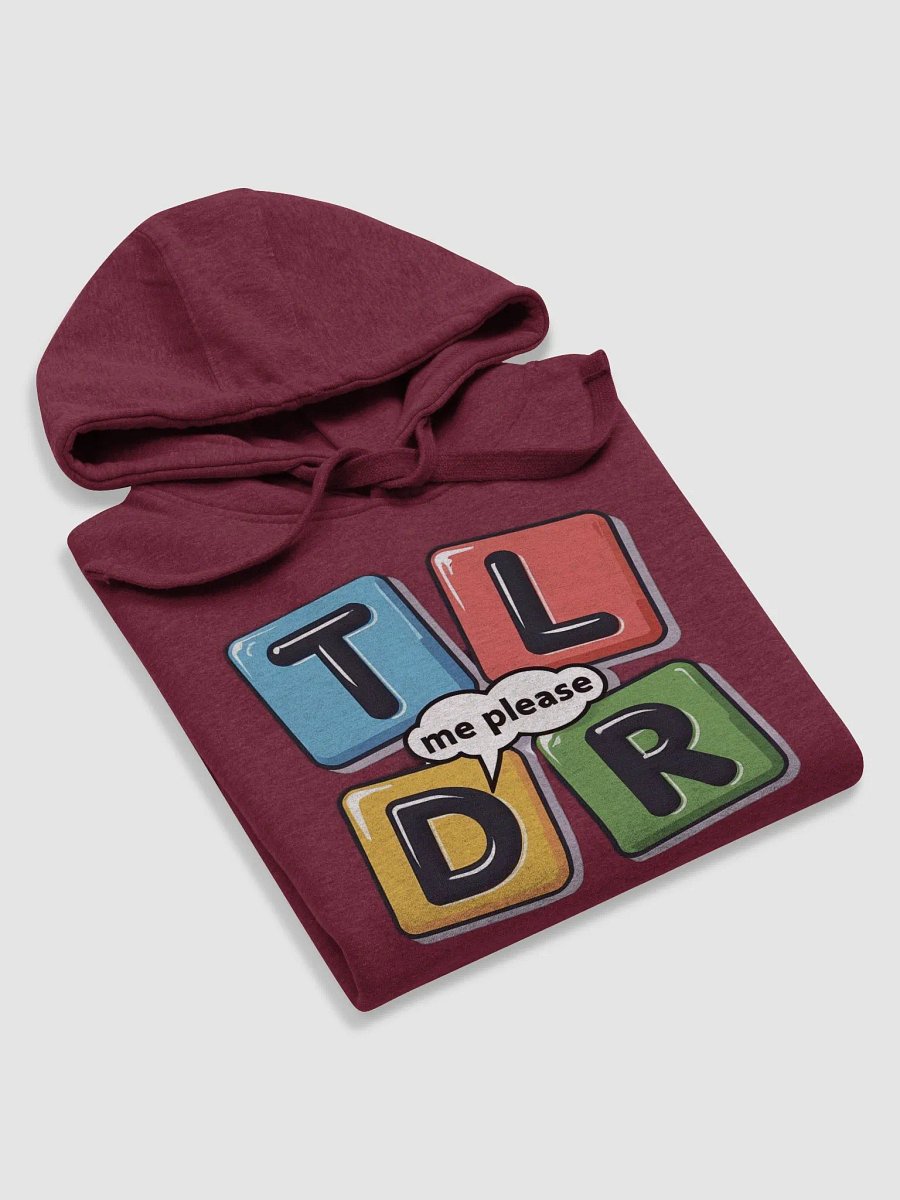 TLDR Me Please! Unisex Premium Hoodie product image (5)