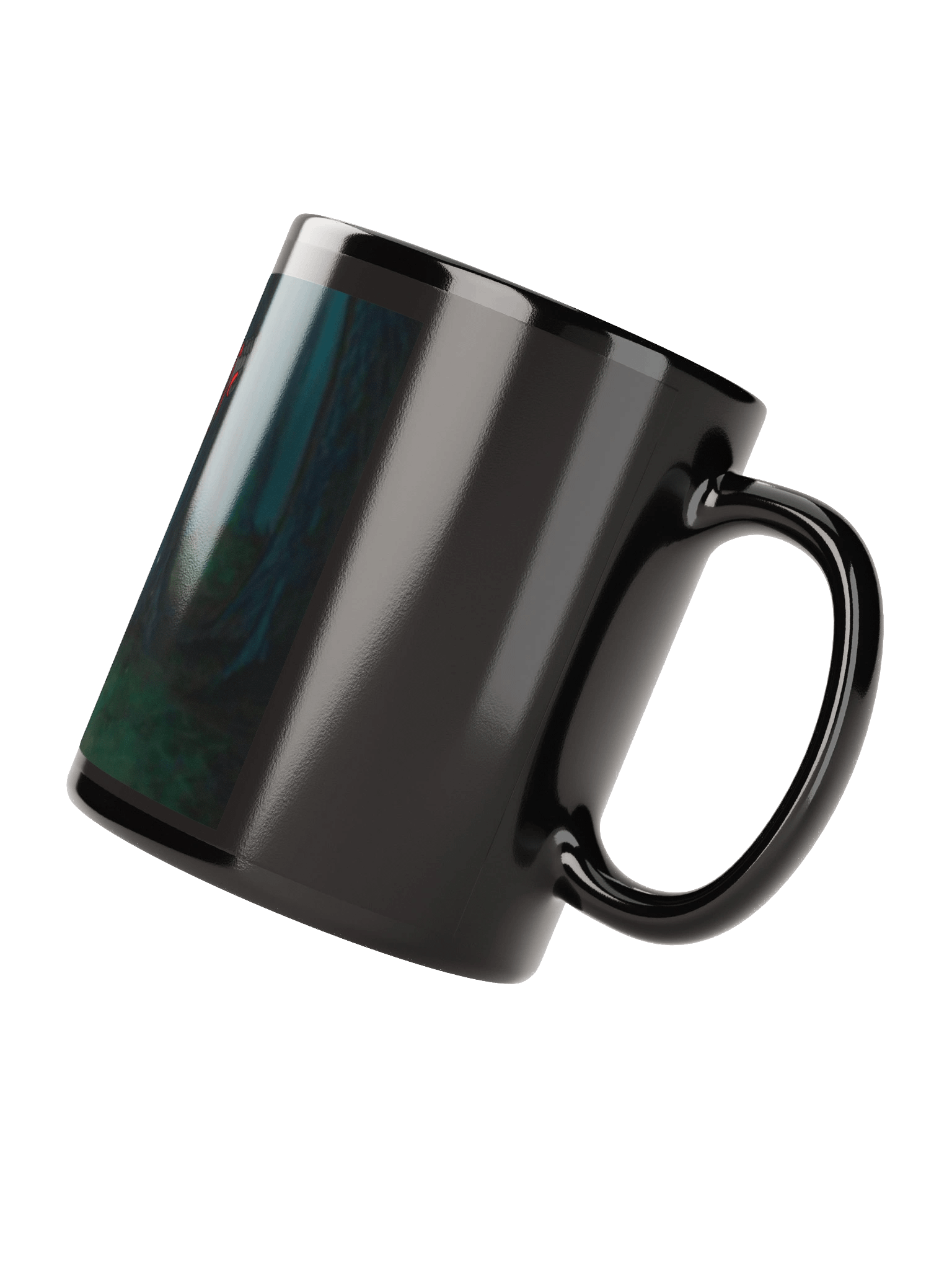 Cartoon Shadow (eye showing) Mug (Black) product image (4)