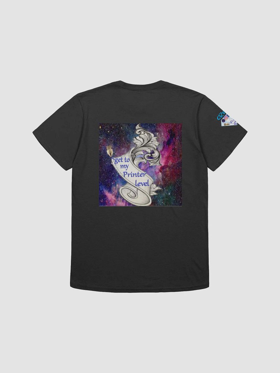 get to my printer level , Herren T-Shirt product image (2)