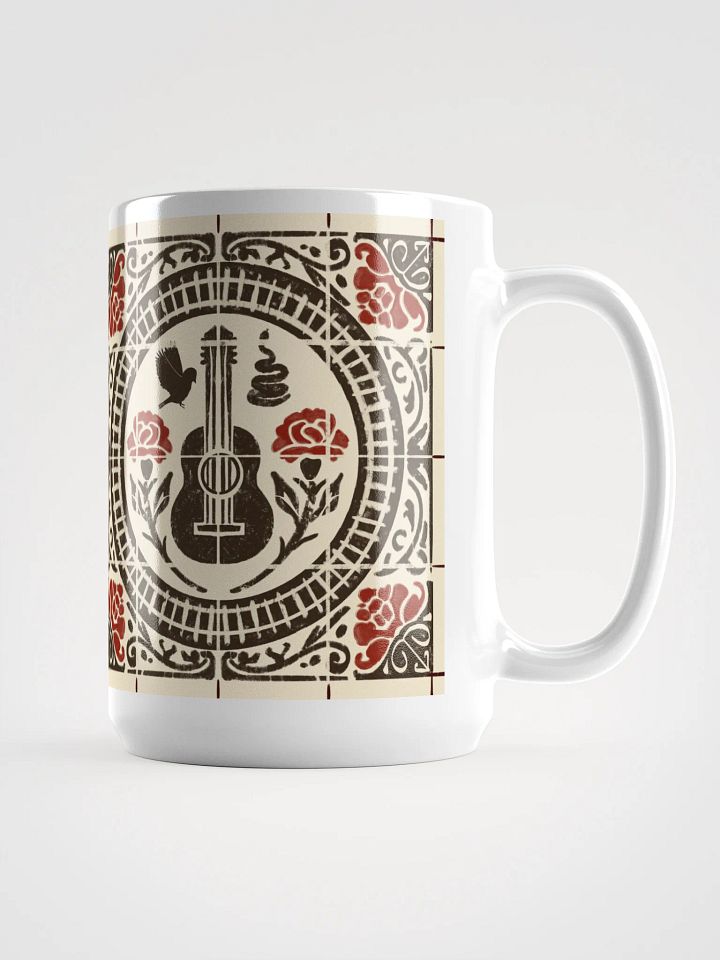 Hadestown Spanish Tile Mug – White Glossy Broadway Mythology Gift Mug product image (2)