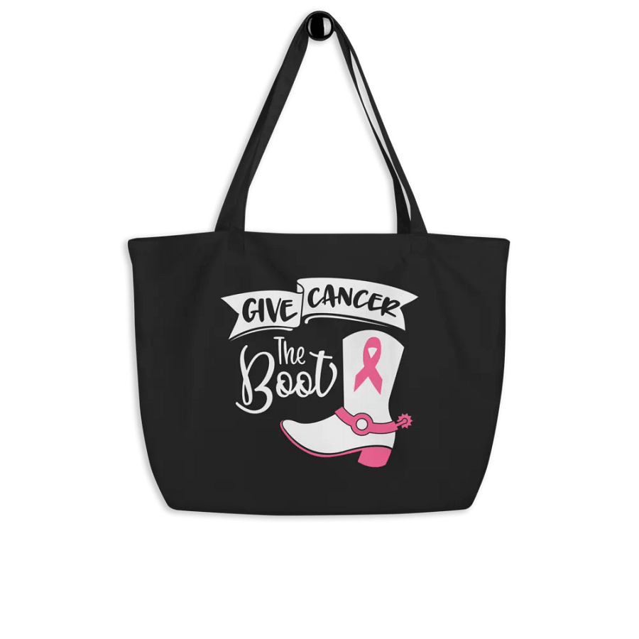 Give Cancer The Boot Bag product image (4)