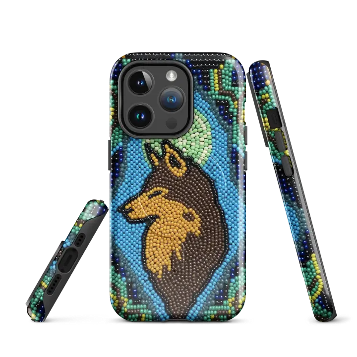 Spirit of the Wolf Beaded iPhone® Tough Case product image (3)