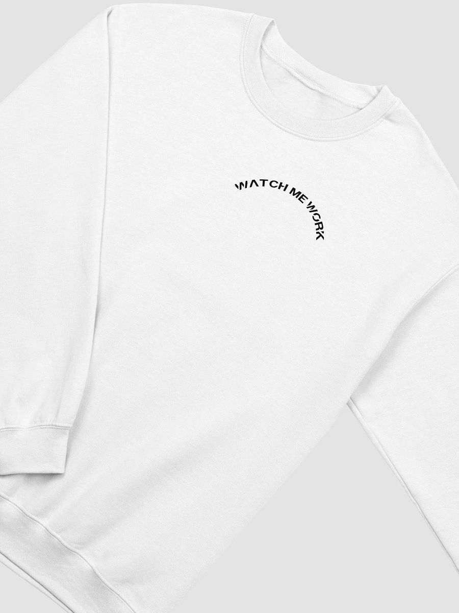 WatchMeWork Signature Crewneck - White product image (3)