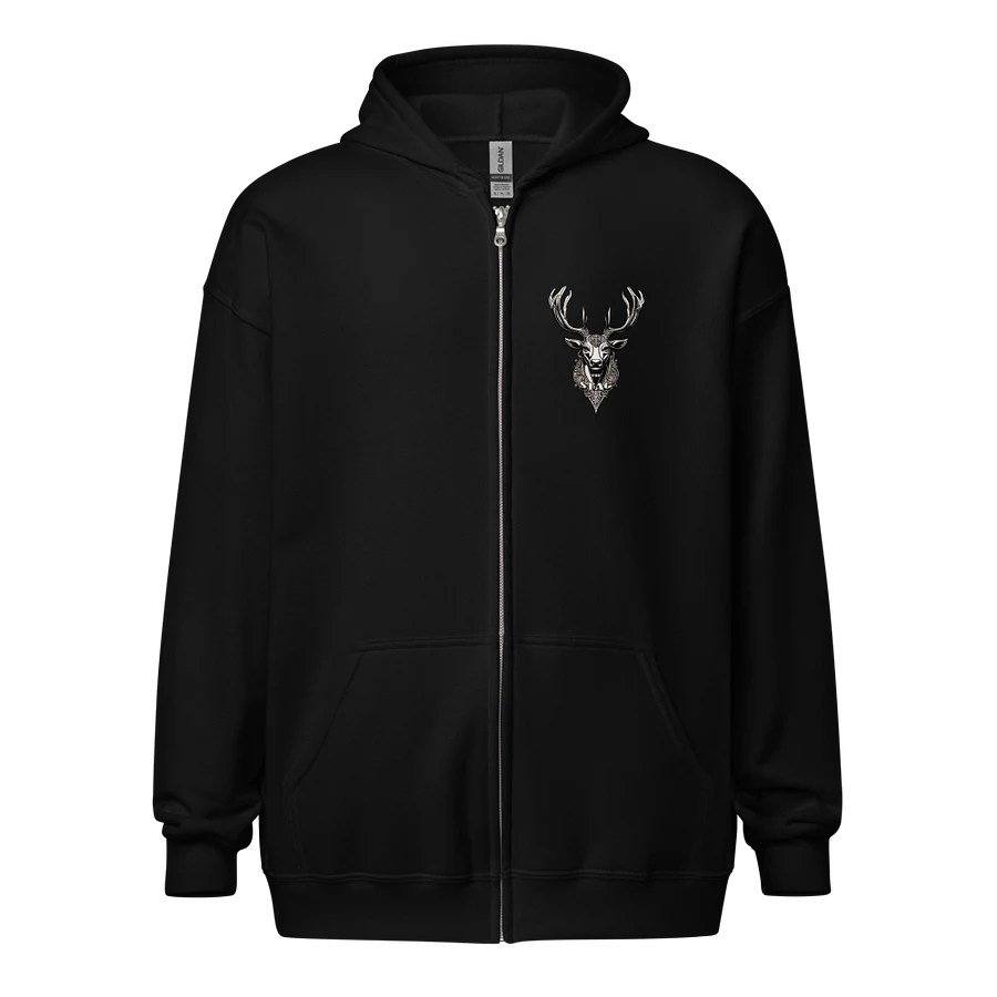 The Stag back print Zip up hoodie product image (15)