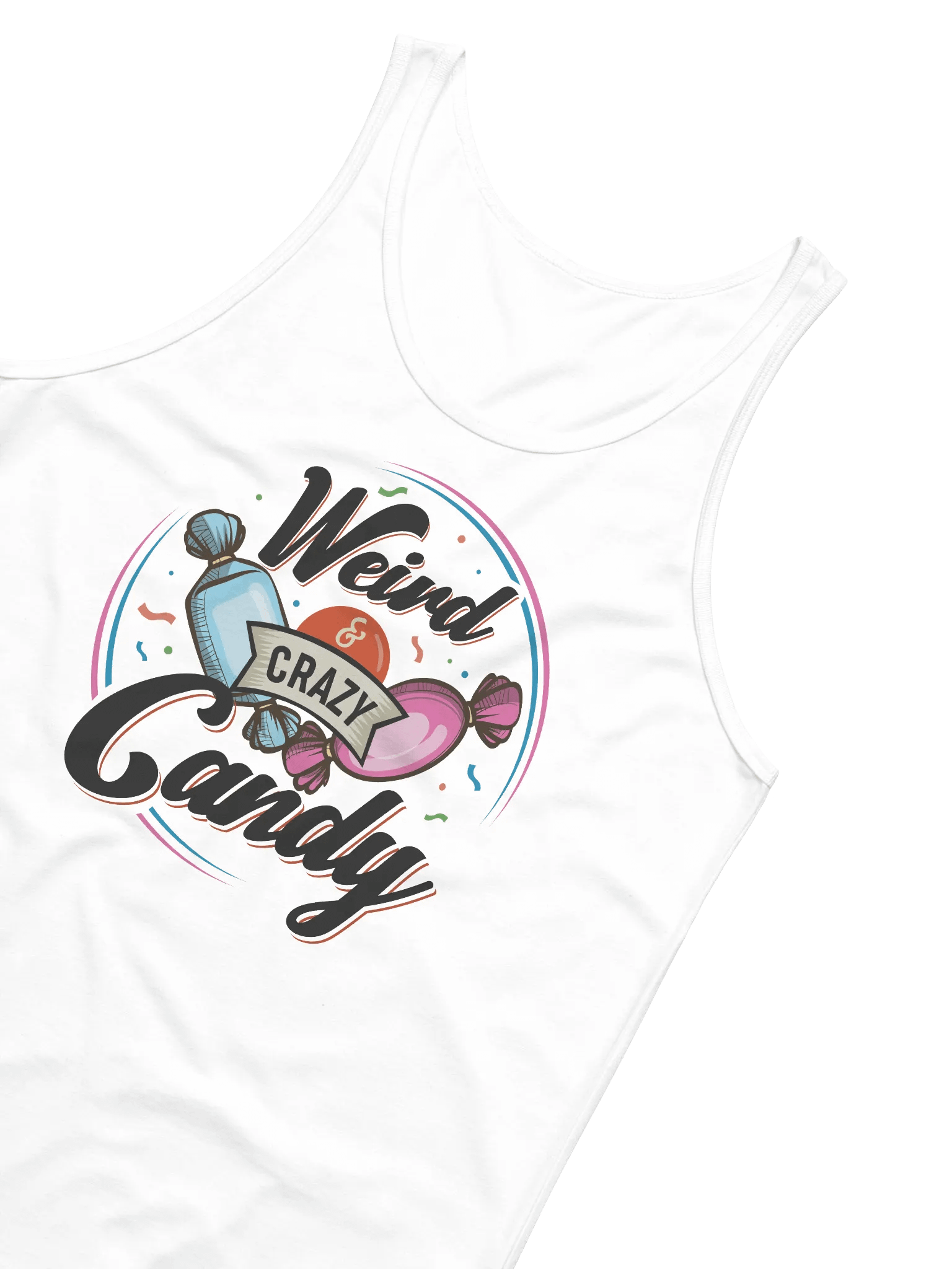 Weird & Crazy Candy / Light Tank Top product image (3)