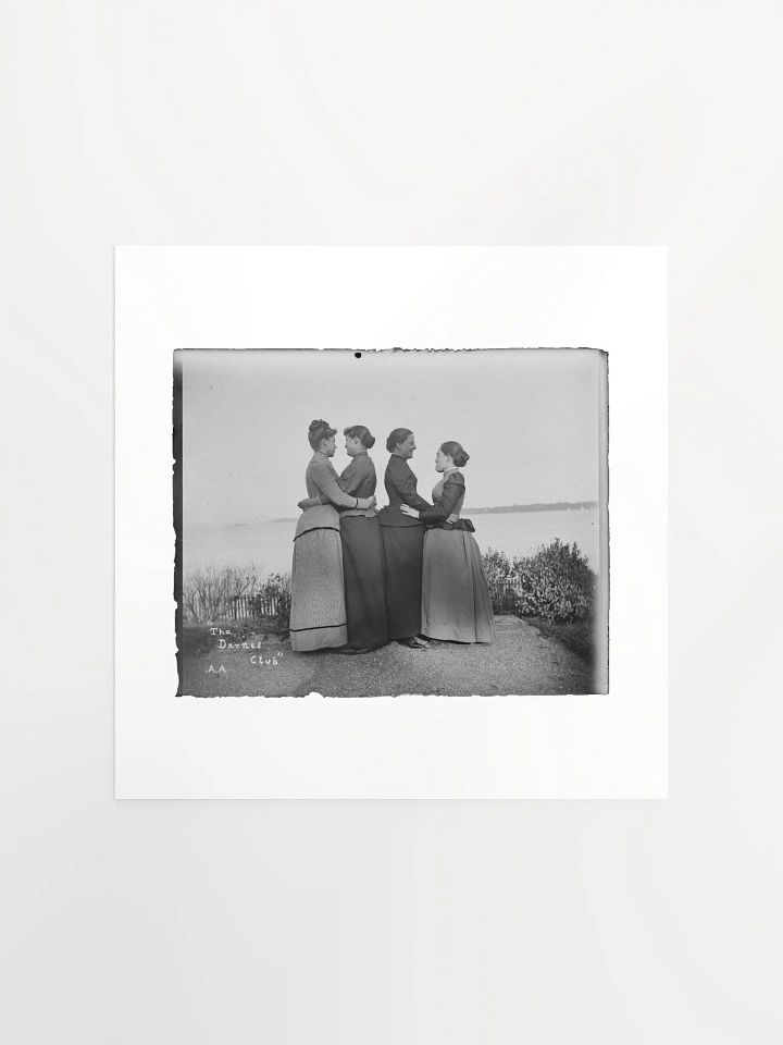 The Darned Club by Alice Austen (1891) - Print product image (5)