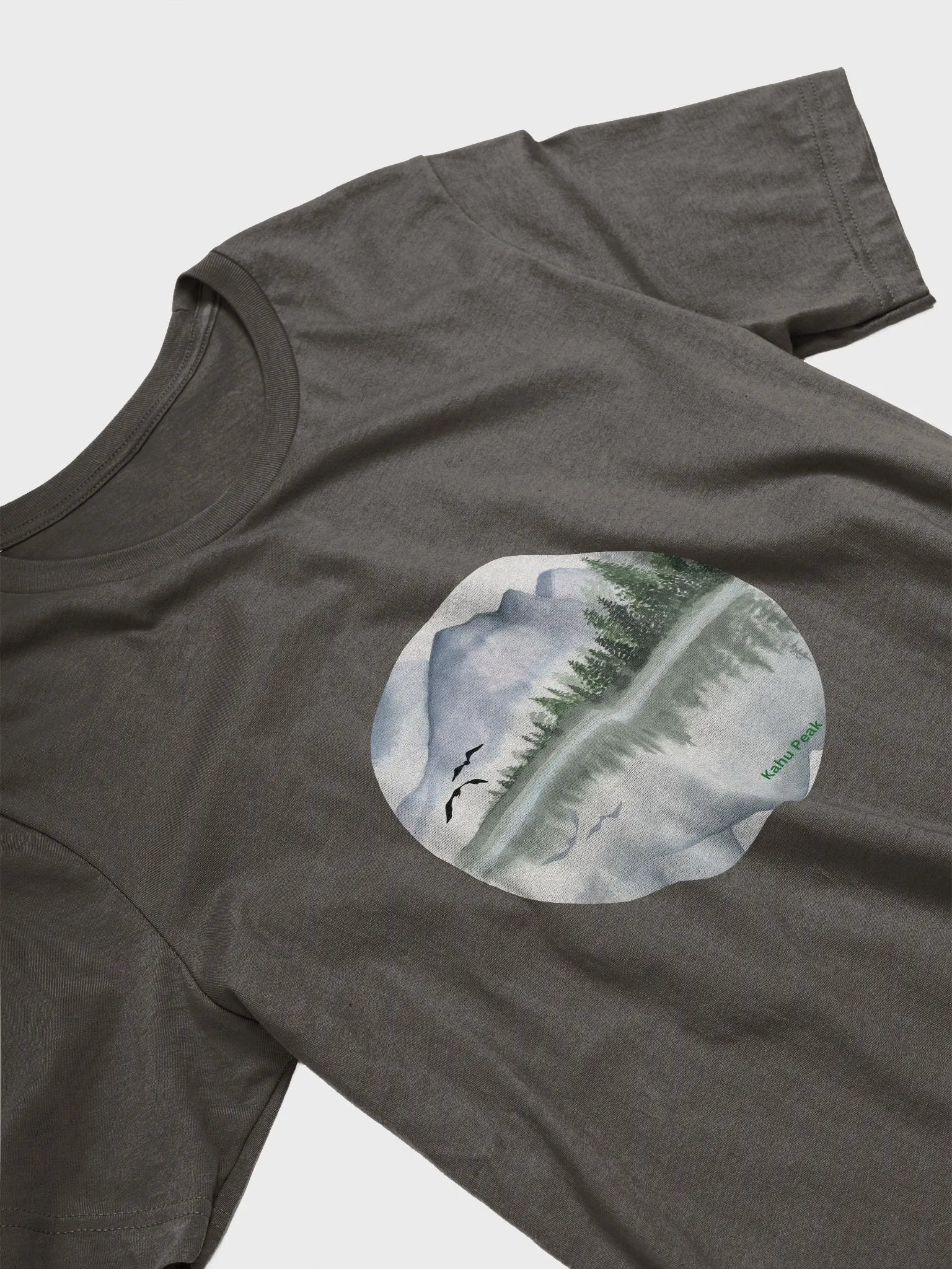 Mountain reflection lake scenic T-Shirt product image (2)
