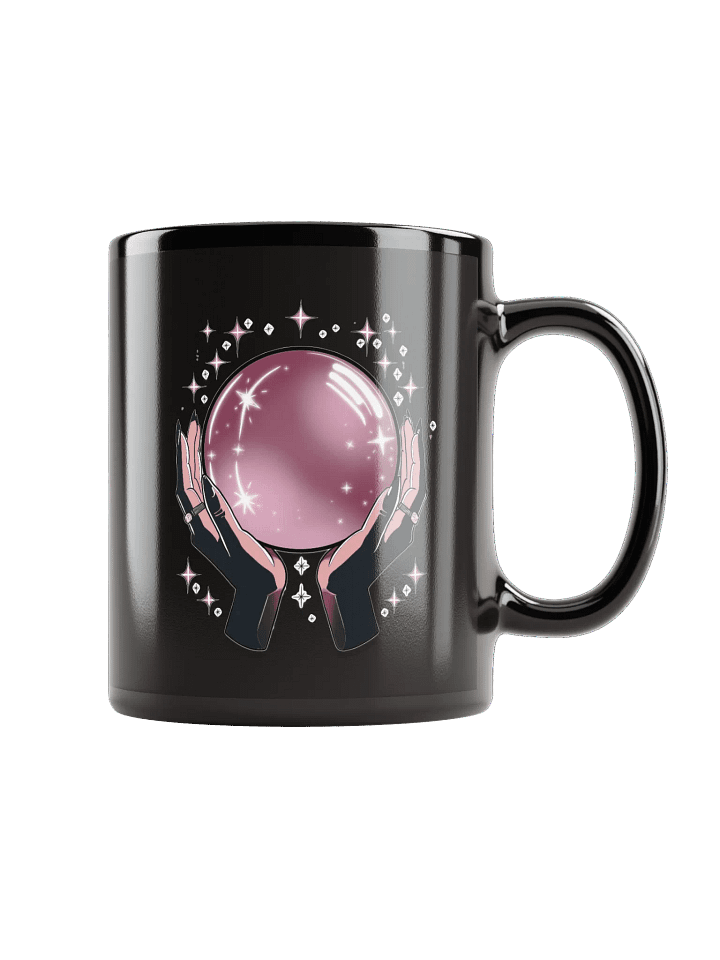 Crystal Visions Black Ceramic Mug - CLASSIC product image (1)