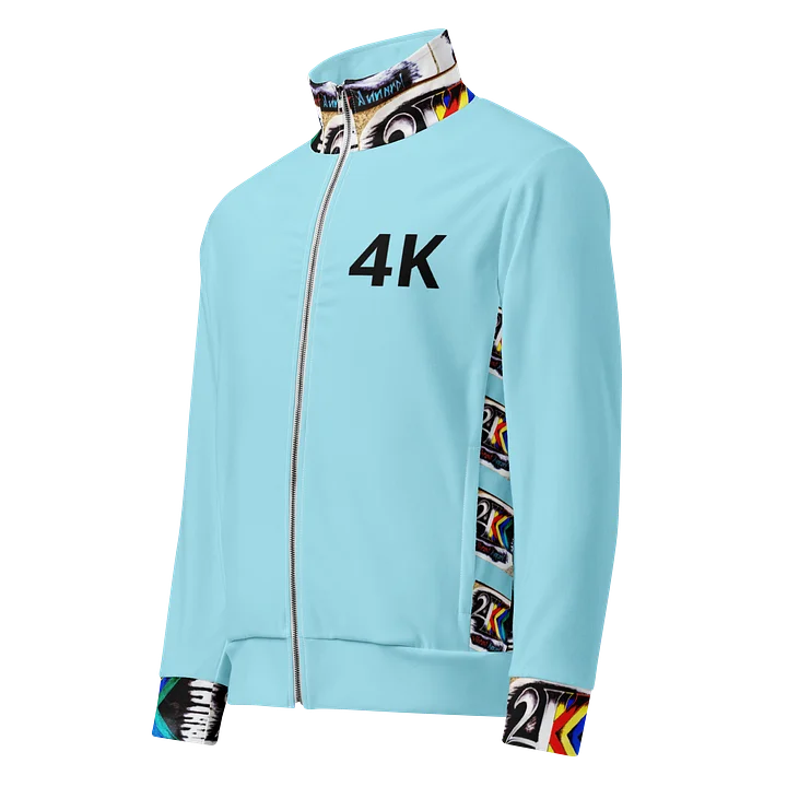 Da Culture 4K Track Jacket Blizzard Blue product image (1)