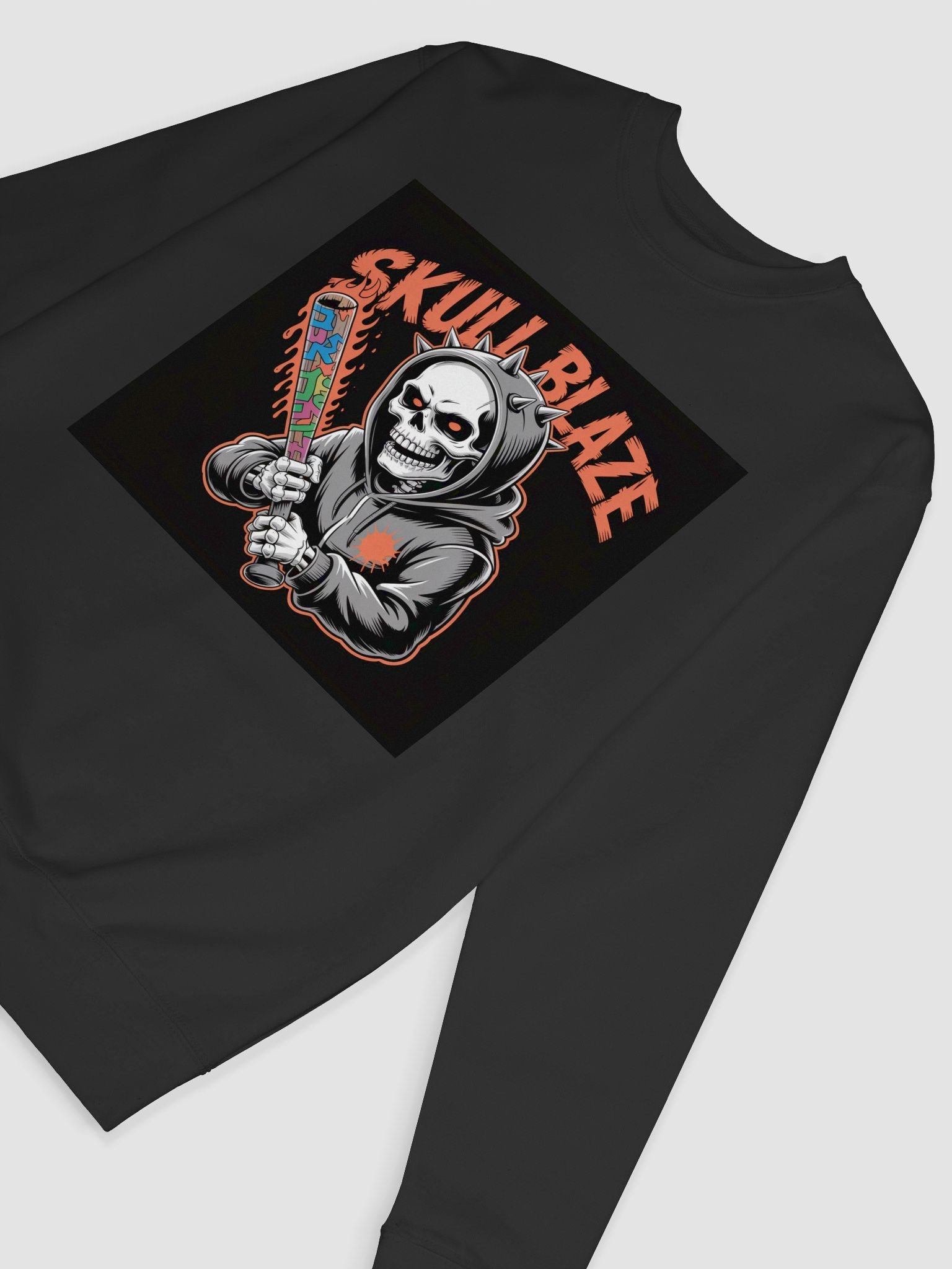 Skull Blaze Hooded Sweatshirt product image (6)