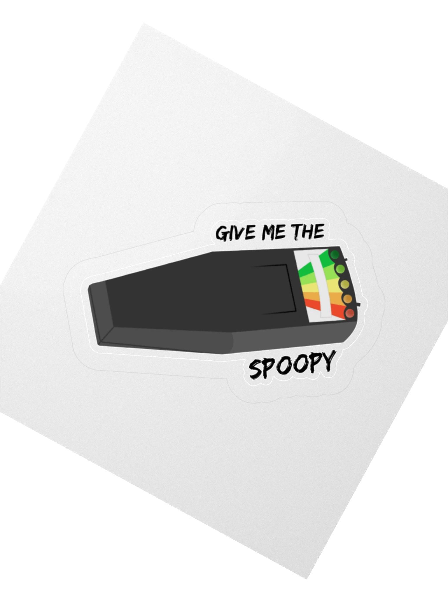 Spoopy Kiss Cut Stickers product image (4)