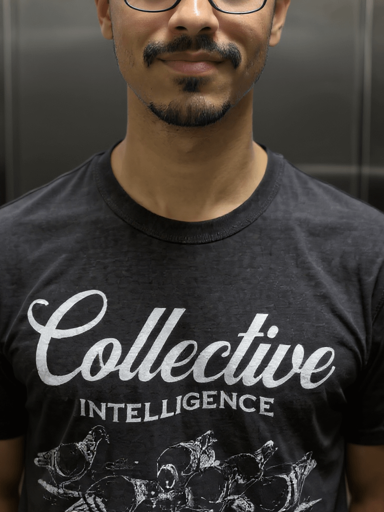 The "Collective Intelligence" Tee – For the Code You Never Write Alone. product image (3)
