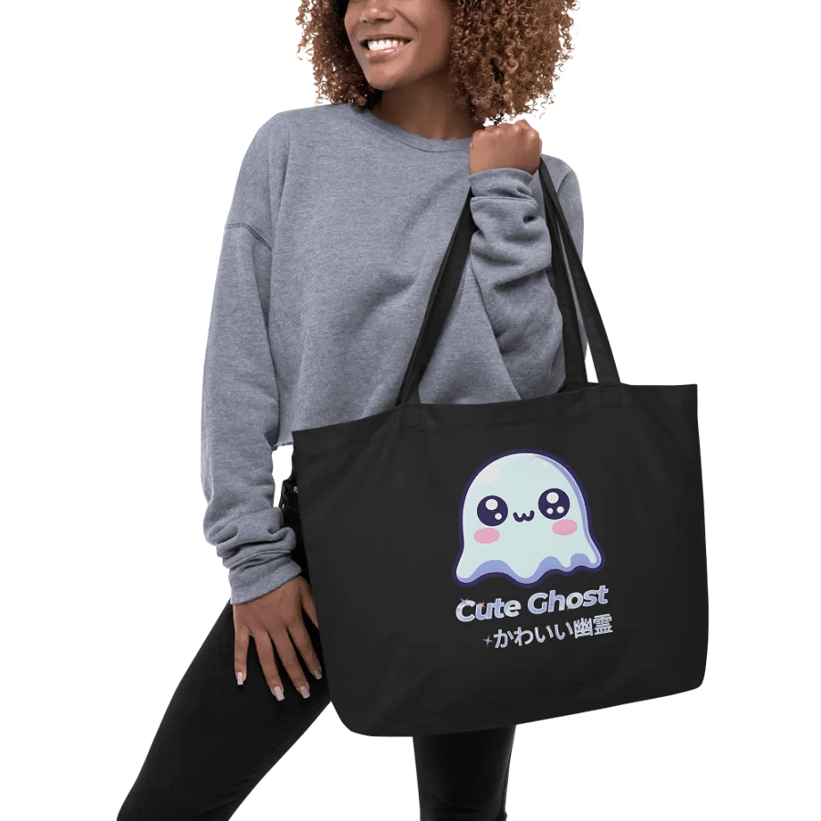 Cute Ghost Eco-Friendly Tote Bag product image (5)