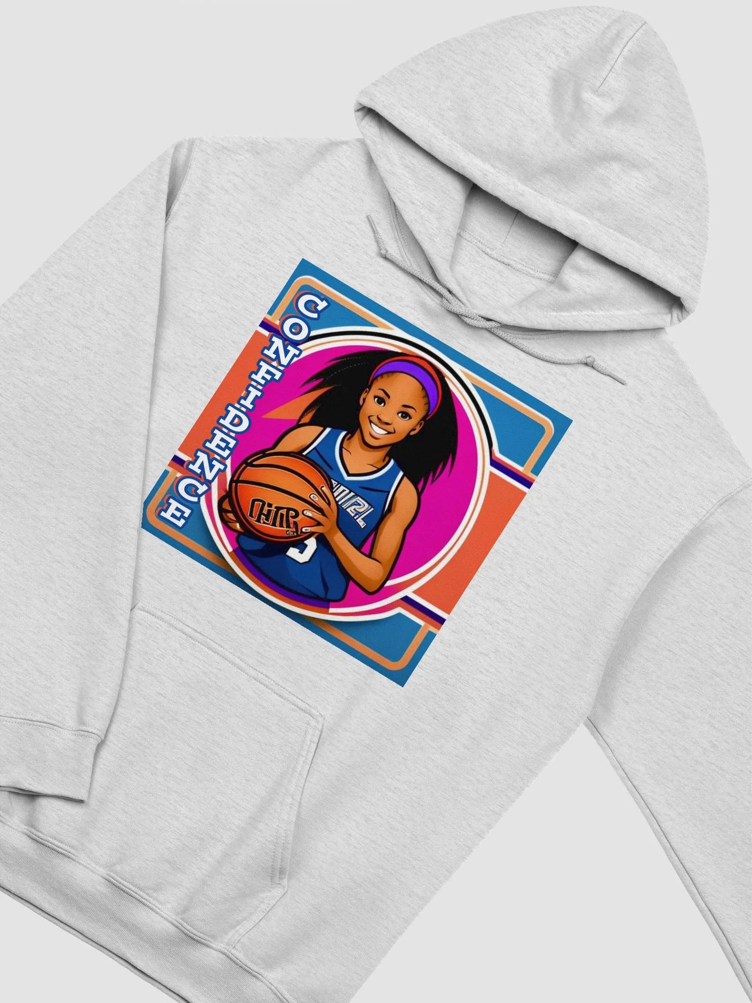 Novelty Ball Girls CONFIDENCE Hoodie product image (3)