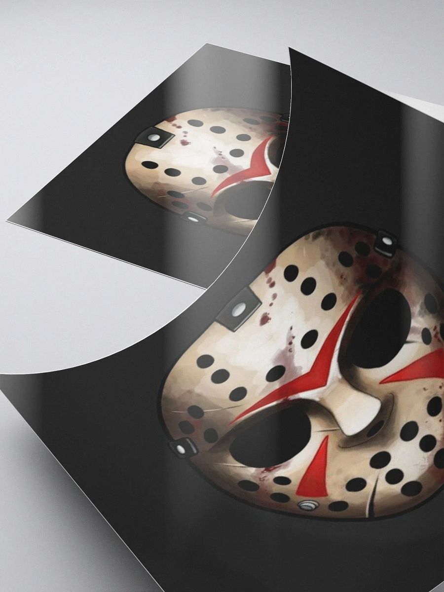 Jason Voorhees high gloss sticker/Different Sizes product image (4)