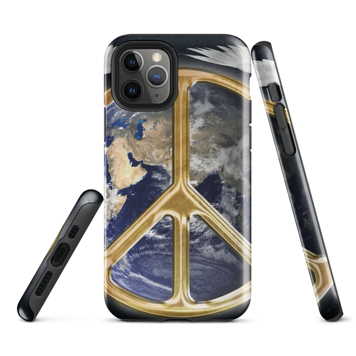 Peace and Love Phone Case: Symbolic Design for Ultimate Protection product image (2)