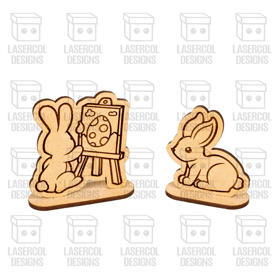 Easter Cutouts With Base Set 2 - Laser Cut Files product image (8)