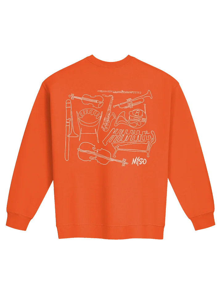 MYSO Orange Instrument Crewneck product image (2)