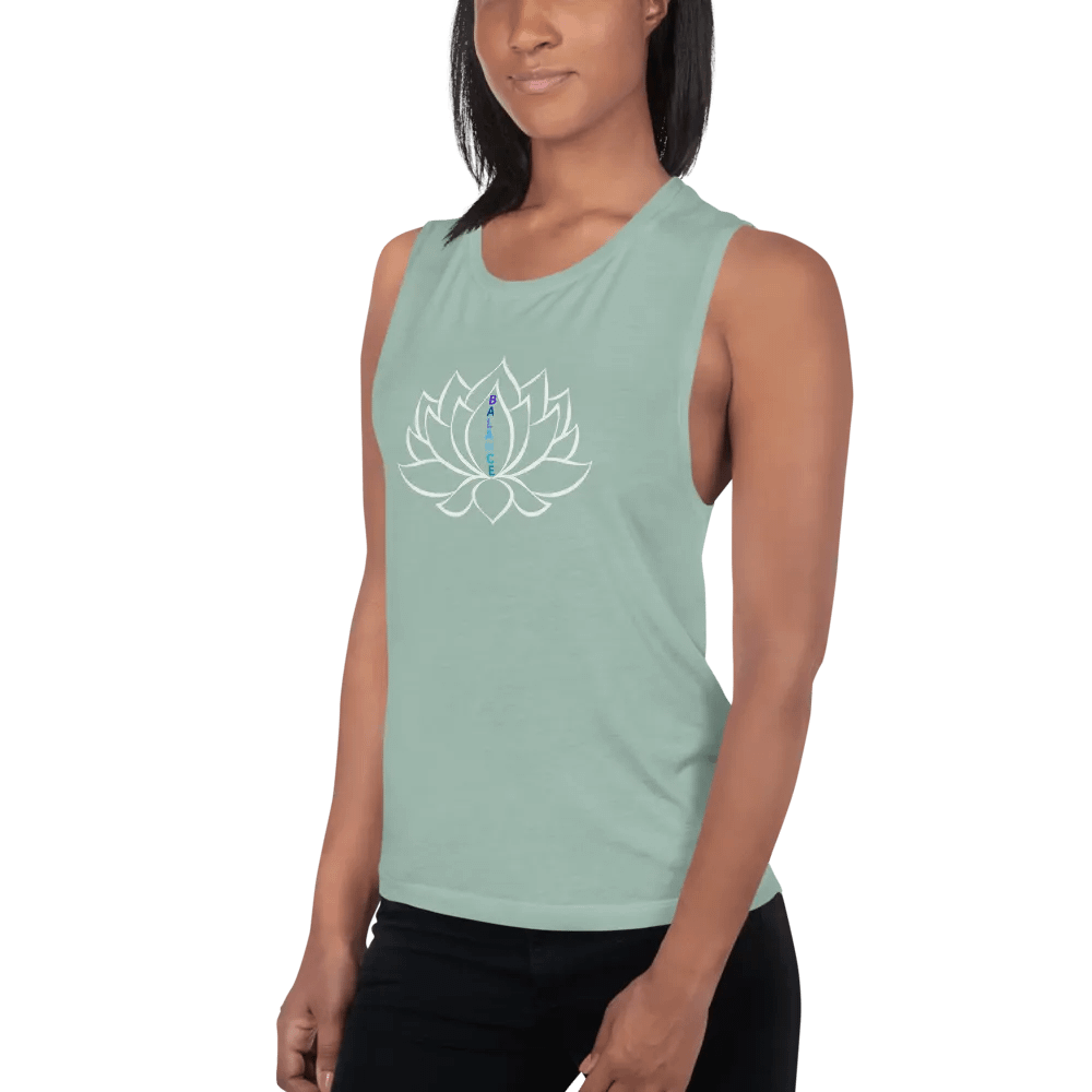 balance lotus ladies tank top product image (10)