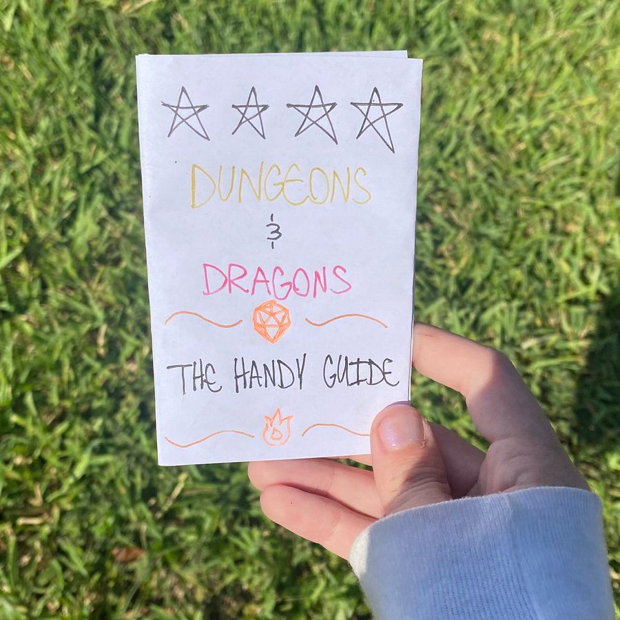 DUNGEONS AND DRAGONS: THE HANDY GUIDE product image (1)