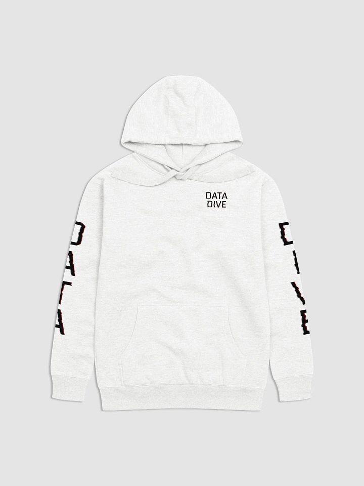 Black Print Data Dive Hoodie (ships from US/EU) product image (1)