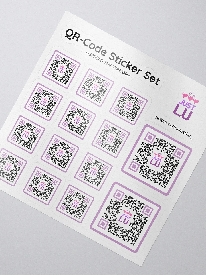 QR-Code Sticker Set product image (2)