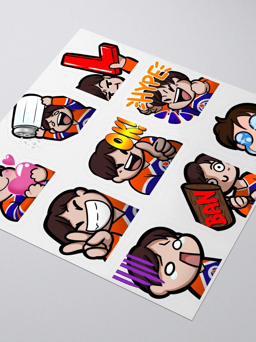 Emote Sticker Set product image (3)