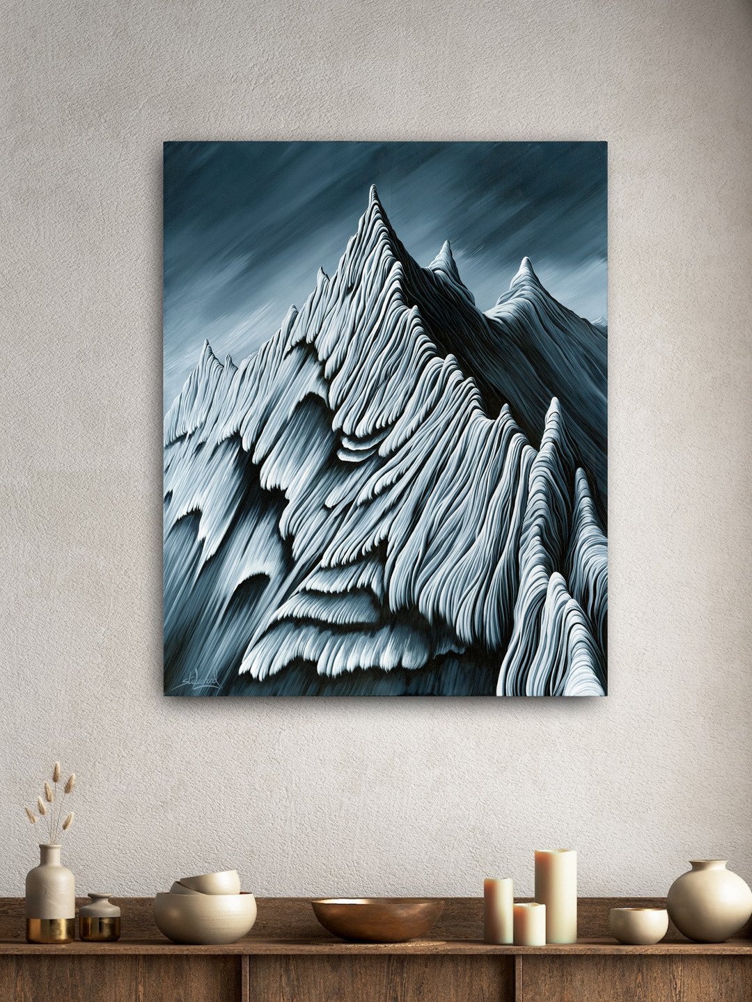 Ethereal Ridge - Original Painting product image (9)