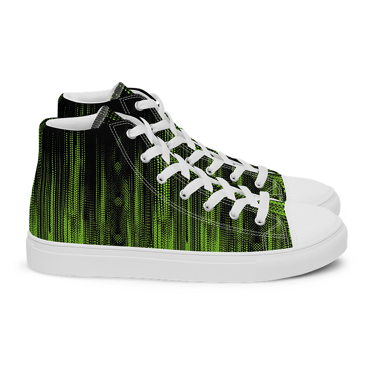 Matrix Green Canvas High Tops product image (2)