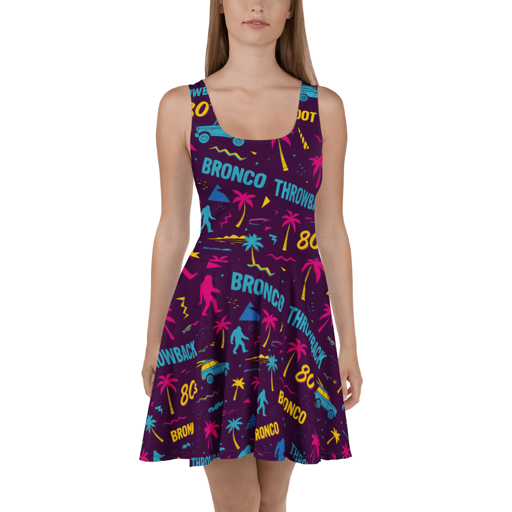 Destination Bigfoot Bronco Throwback 80's Women's Surf Dress product image (2)