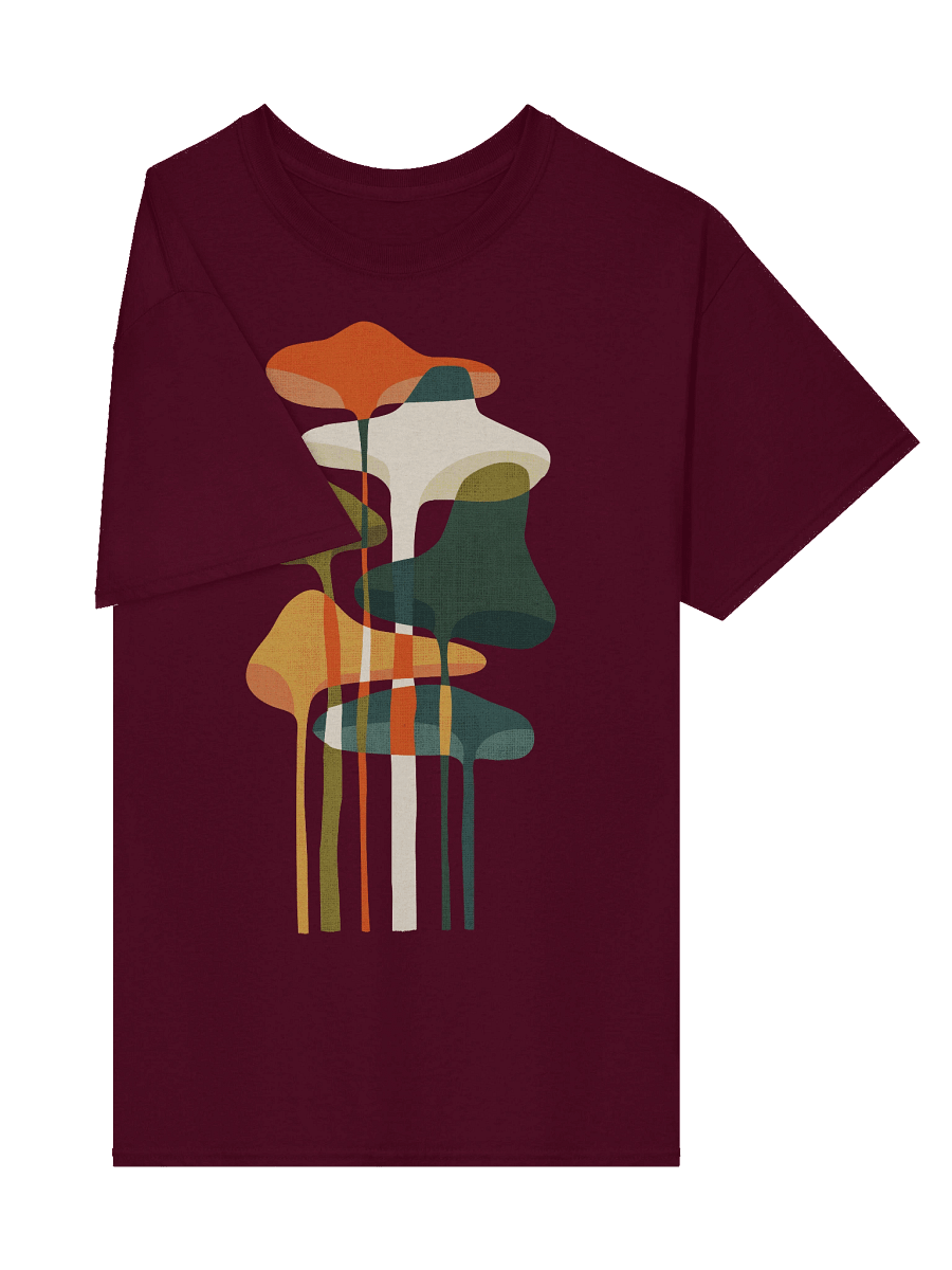 Wild mushrooms graphic t-shirt product image (16)