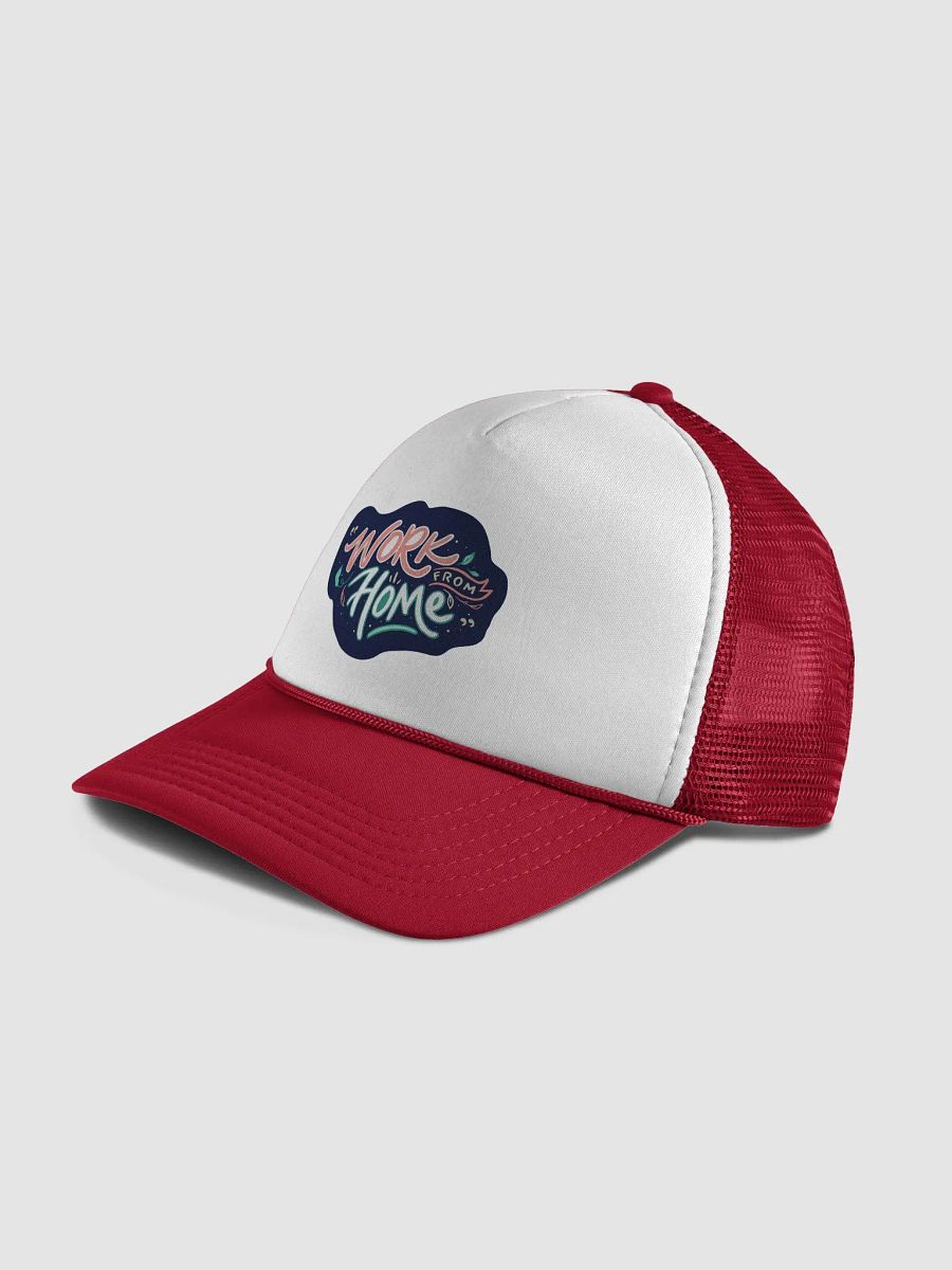 Vibrant Work from Home Trucker Hat product image (12)