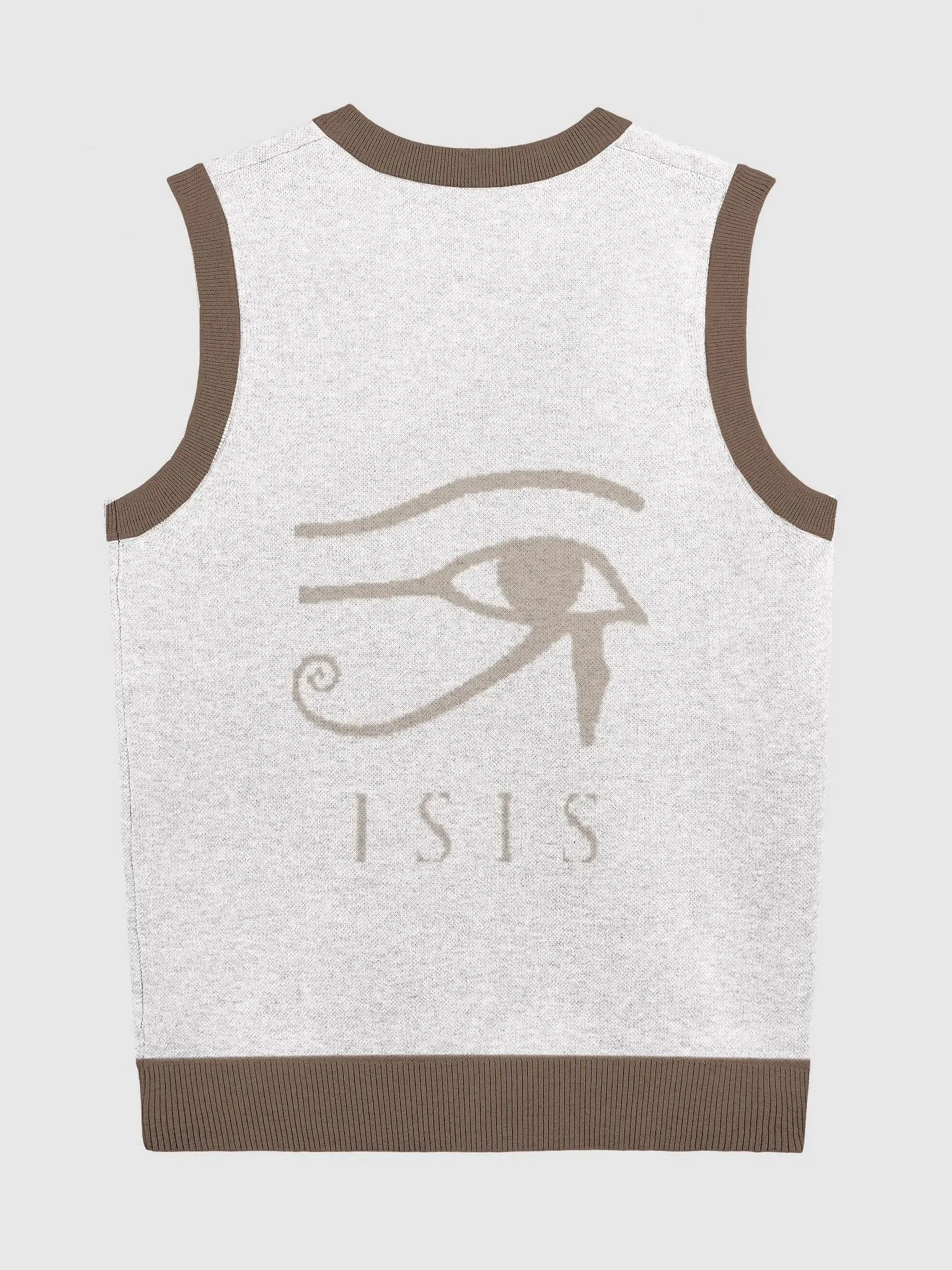 Isis Knitted V-Neck Vest product image (8)