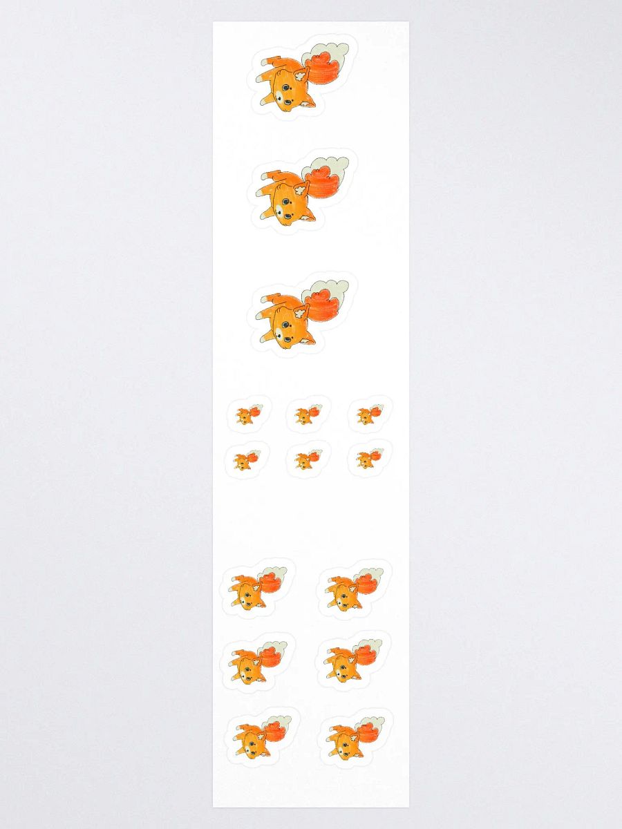 Crayon Fox Sticker Sheet product image (3)