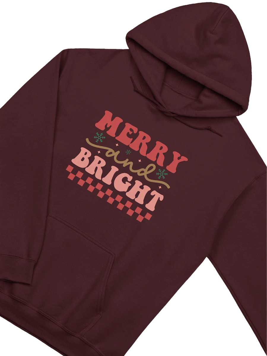 MERRY and BRIGHT Festive Hoodie product image (22)
